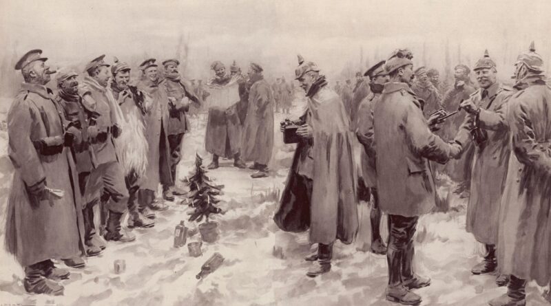 Illustrated London News Christmas Truce 1914