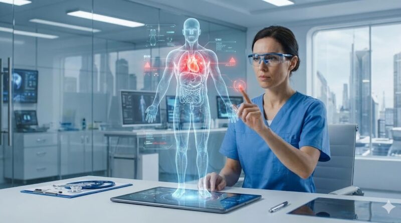 digital twin medical hologram 2025