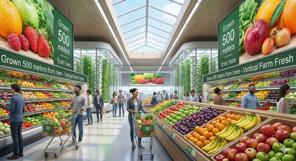 future supermarket fresh local produce