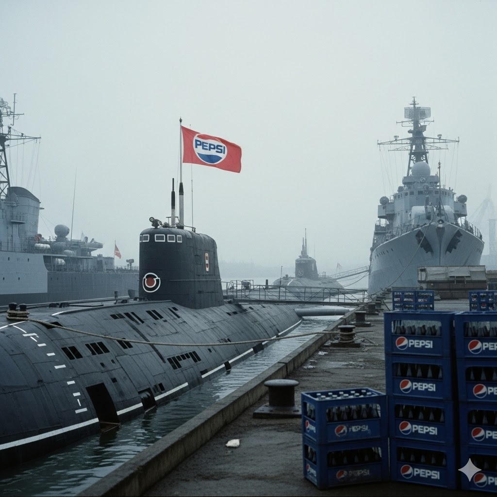 pepsi owned soviet navy ships