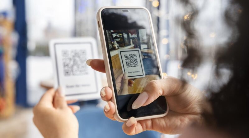 hands holding phone close up