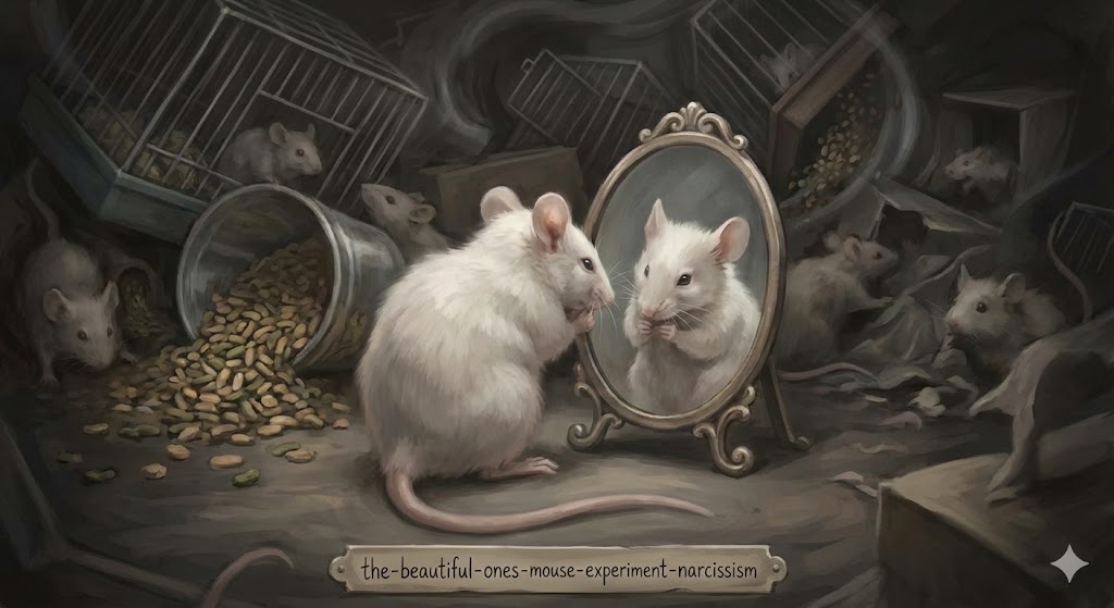 The Beautiful Ones phenomenon in Universe 25 experiment depicting social withdrawal.